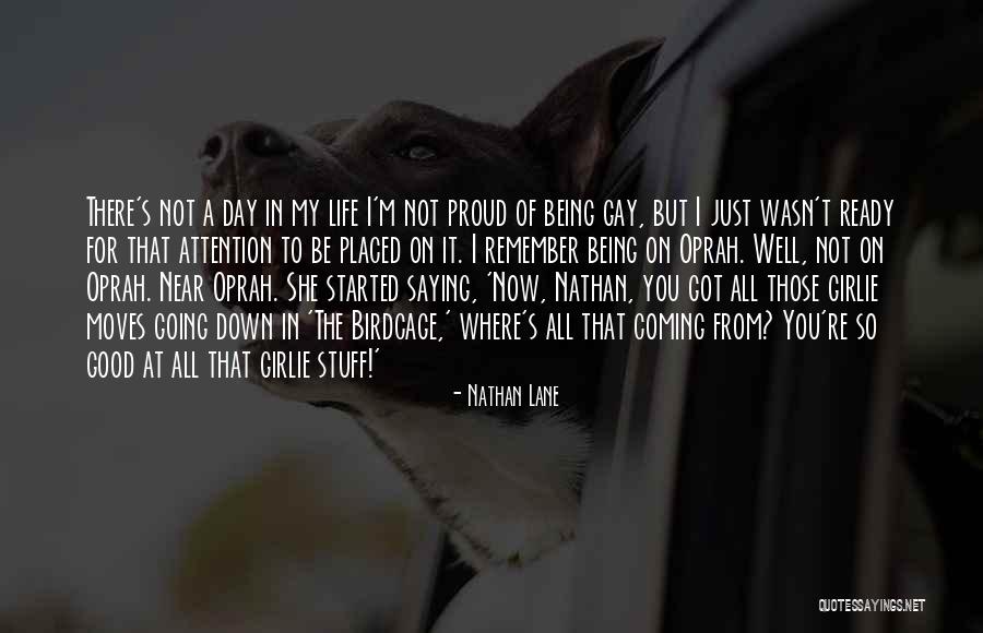 Not So Good Day Quotes By Nathan Lane Not So Good Day Quotes By Nathan Lane