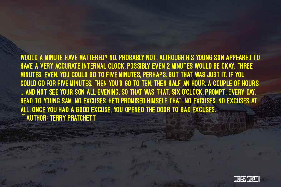 Not So Good Evening Quotes By Terry Pratchett