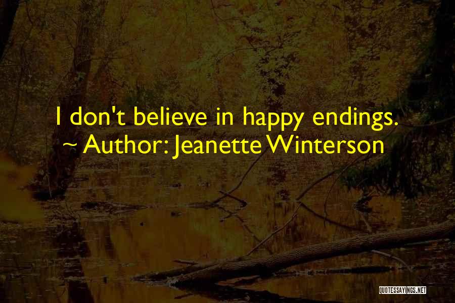 Not So Happy Endings Quotes By Jeanette Winterson