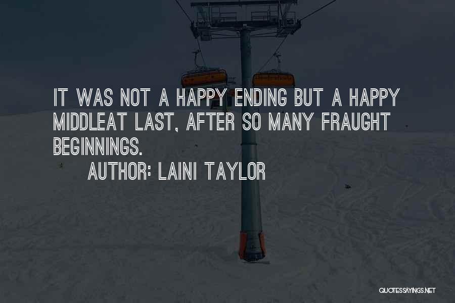 Not So Happy Quotes By Laini Taylor