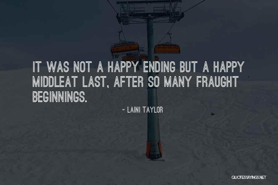 Not So Happy Quotes By Laini Taylor