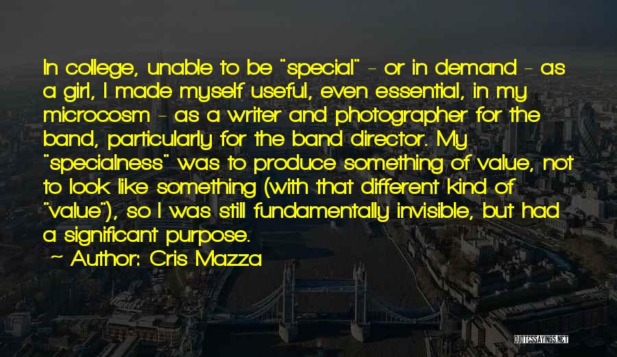 Not So Special Quotes By Cris Mazza