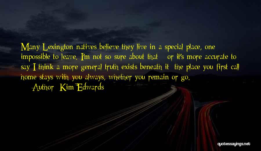 Not So Special Quotes By Kim Edwards