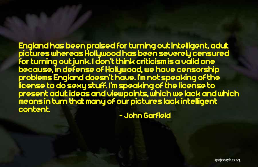 Not Speaking Quotes By John Garfield Not Speaking Quotes By John Garfield