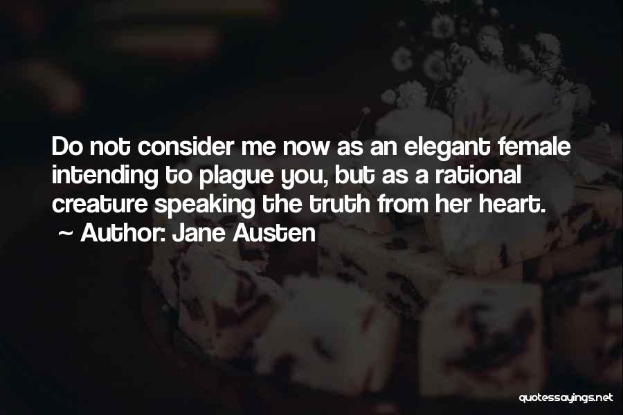 Not Speaking The Truth Quotes By Jane Austen