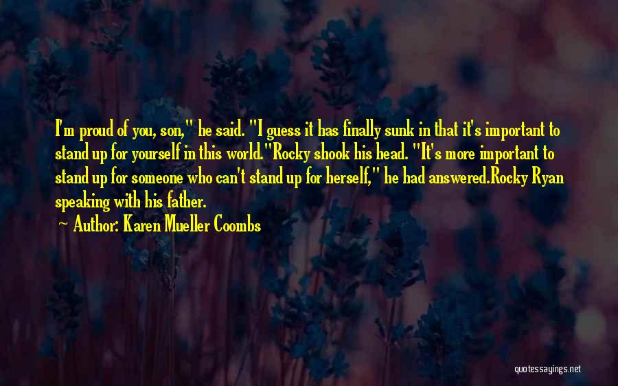 Not Speaking To Family Quotes By Karen Mueller Coombs