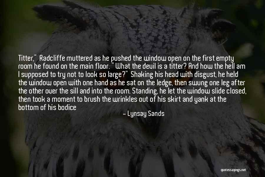 Not Standing Out Quotes By Lynsay Sands