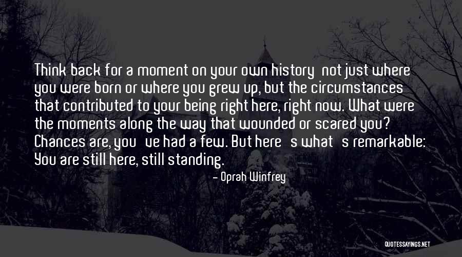 Not Standing Up Quotes By Oprah Winfrey Not Standing Up Quotes By Oprah Winfrey