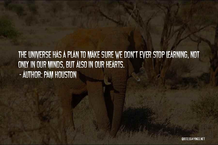 Not Stop Learning Quotes By Pam Houston