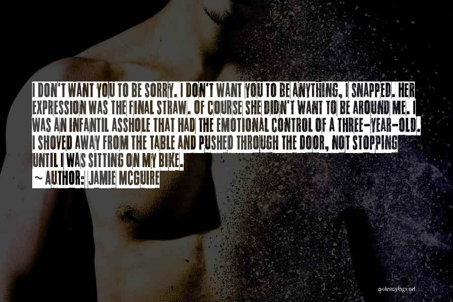Not Stopping Me Quotes By Jamie McGuire