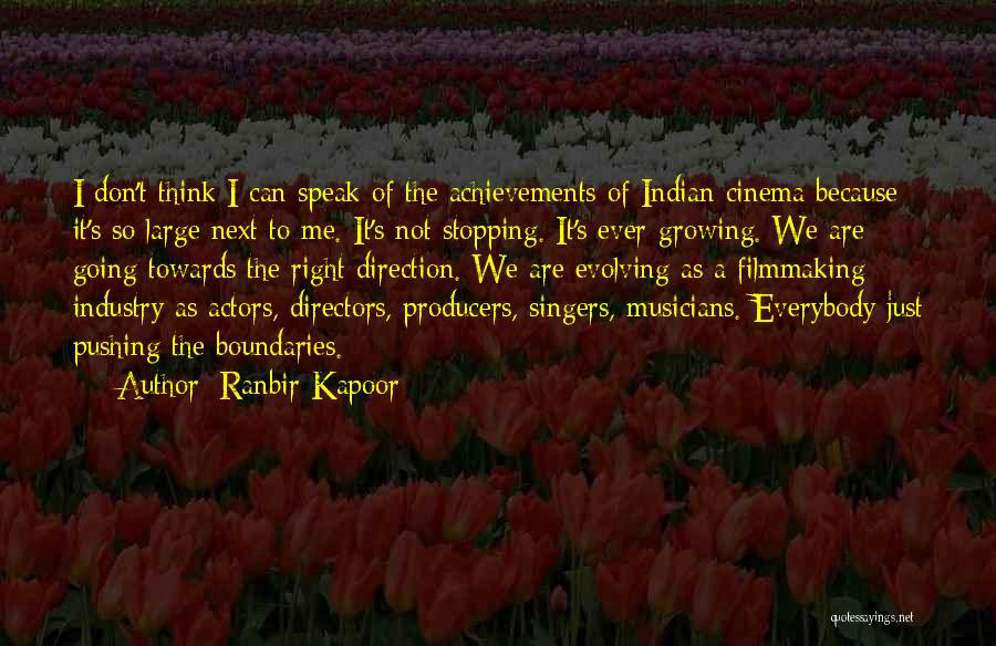 Not Stopping Me Quotes By Ranbir Kapoor