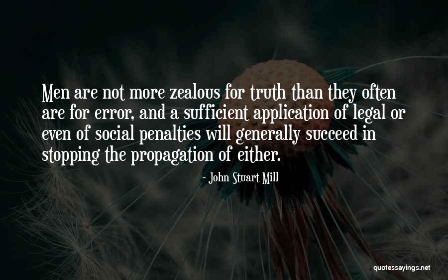 Not Stopping Quotes By John Stuart Mill