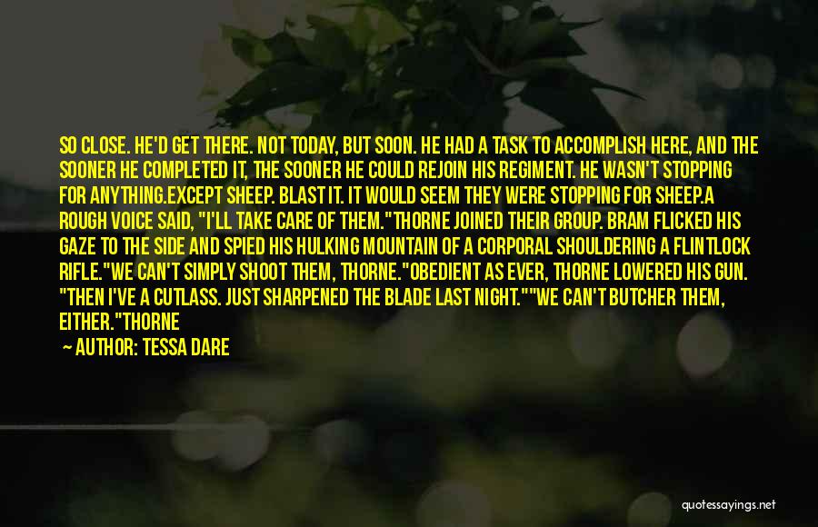 Not Stopping Quotes By Tessa Dare