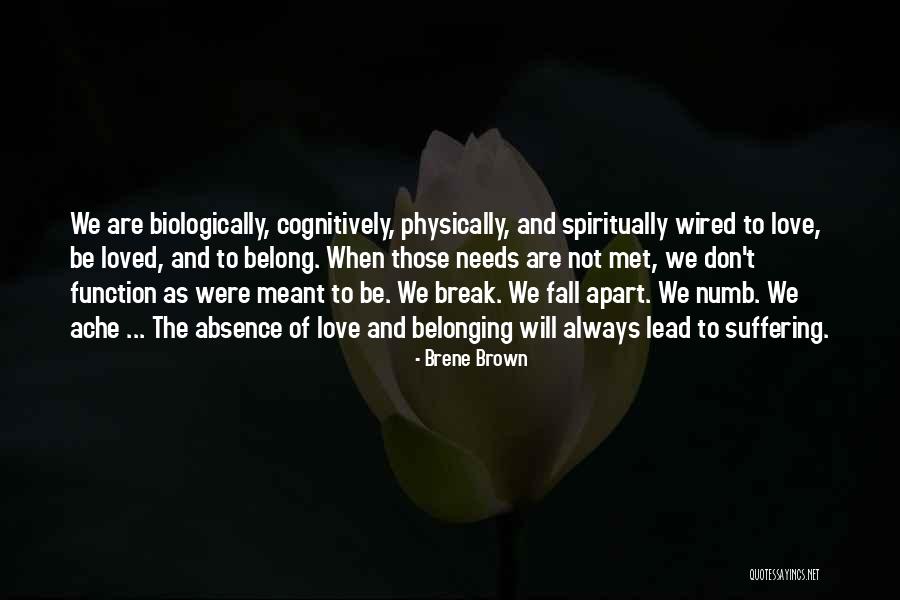 Not Suffering Quotes By Brene Brown