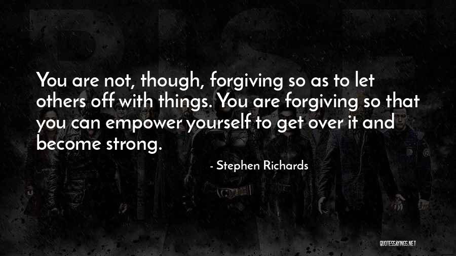 Not Suffering Quotes By Stephen Richards Not Suffering Quotes By Stephen Richards