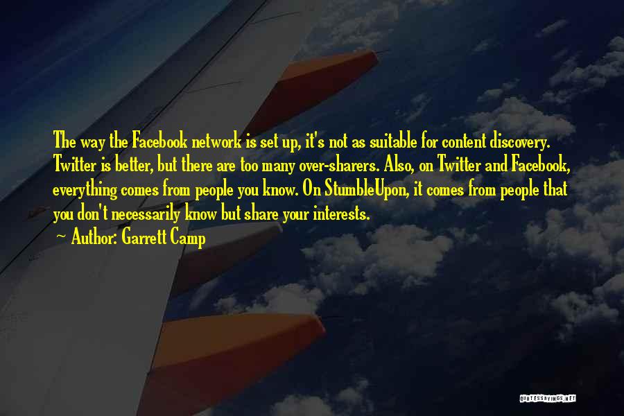 Not Suitable Quotes By Garrett Camp