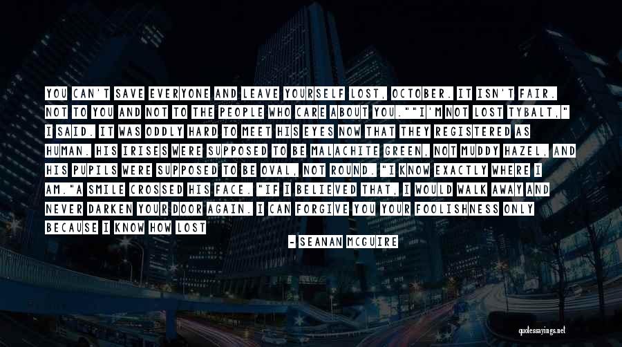 Not Supposed To Care Quotes By Seanan McGuire Not Supposed To Care Quotes By Seanan McGuire