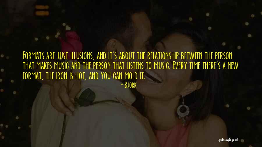 Not Sure About Your Relationship Quotes By Bjork