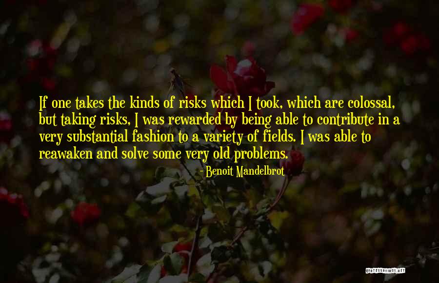 Not Taking On Others Problems Quotes By Benoit Mandelbrot Not Taking On Others Problems Quotes By Benoit Mandelbrot