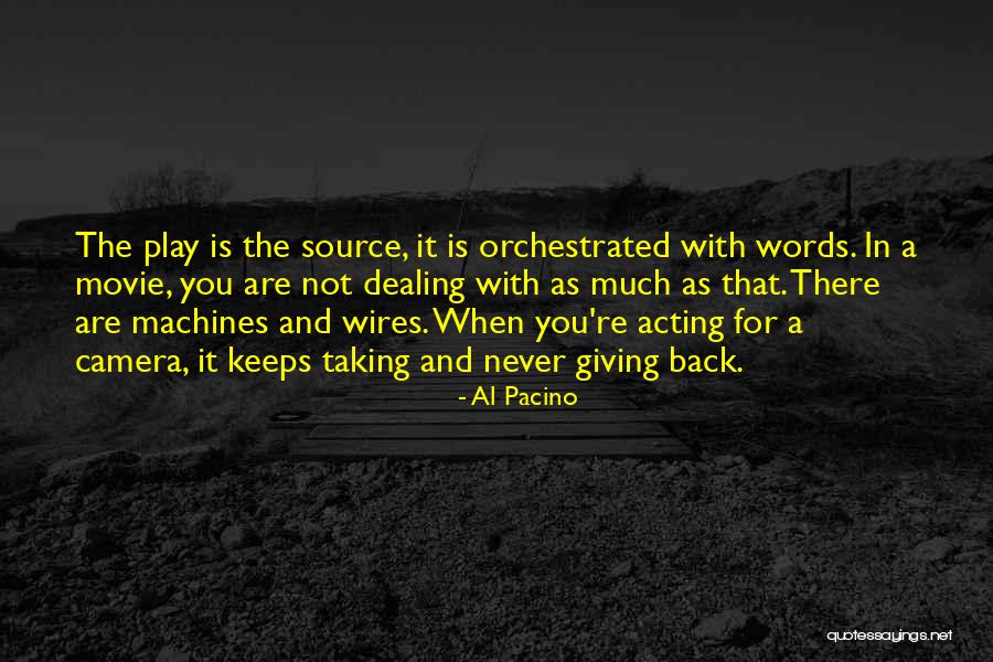 Not Taking Your Ex Back Quotes By Al Pacino Not Taking Your Ex Back Quotes By Al Pacino