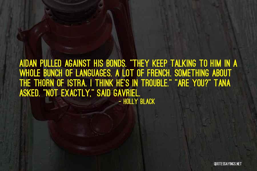 Not Talking To Him Quotes By Holly Black Not Talking To Him Quotes By Holly Black
