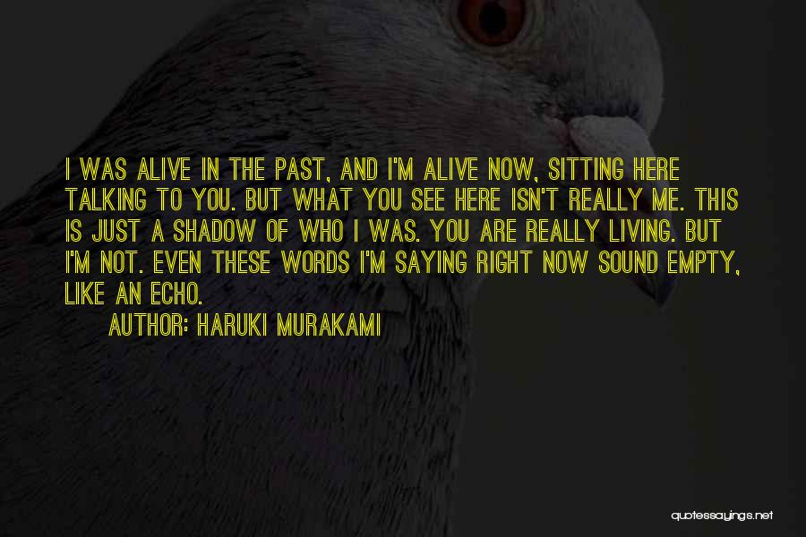 Not Talking To You Is Like Quotes By Haruki Murakami