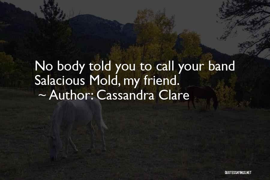 Not Talking To Your Best Friend Quotes By Cassandra Clare