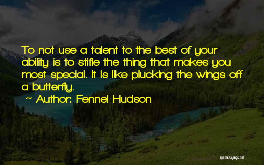 Not That Special Quotes By Fennel Hudson