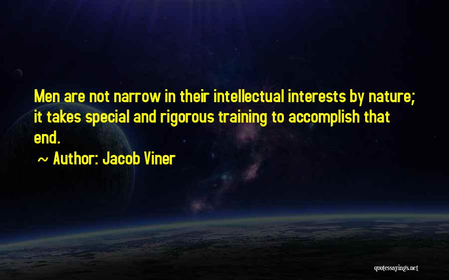 Not That Special Quotes By Jacob Viner