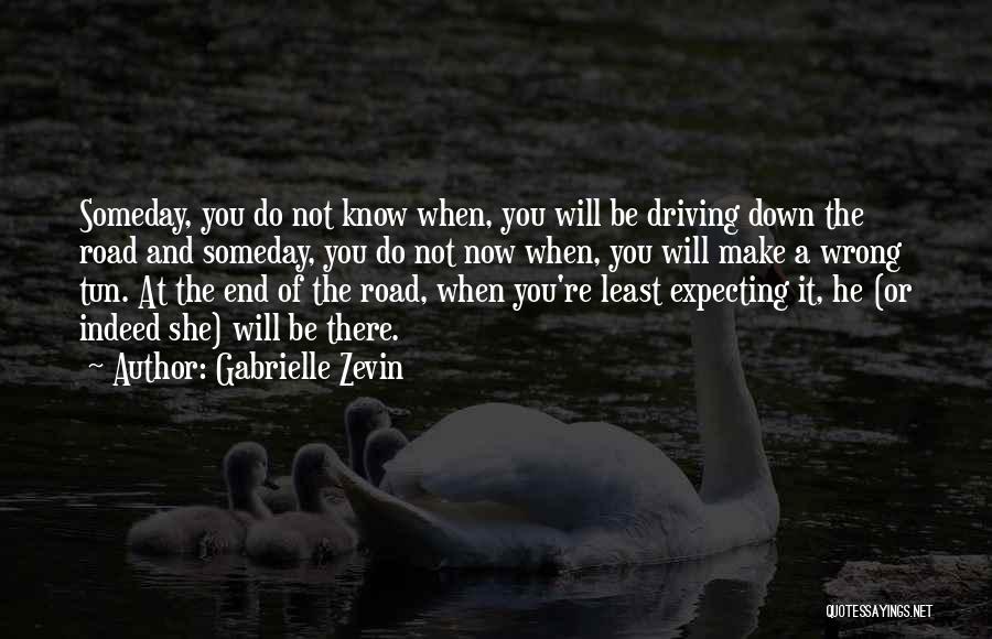 Not The End Of The Road Quotes By Gabrielle Zevin