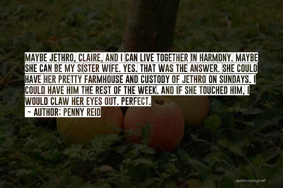 Not The Perfect Wife Quotes By Penny Reid