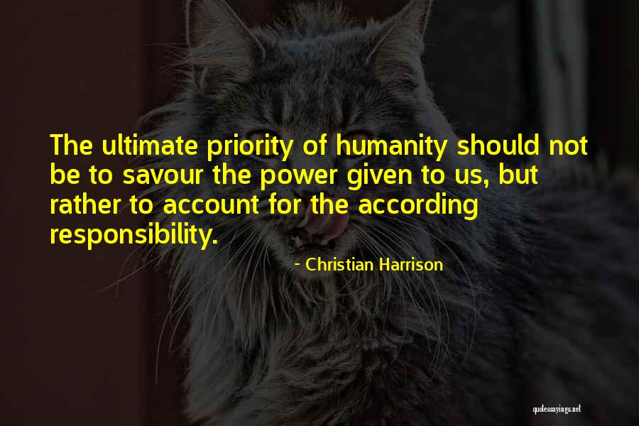Not The Priority Quotes By Christian Harrison Not The Priority Quotes By Christian Harrison
