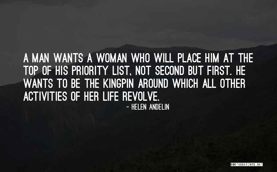Not The Priority Quotes By Helen Andelin Not The Priority Quotes By Helen Andelin