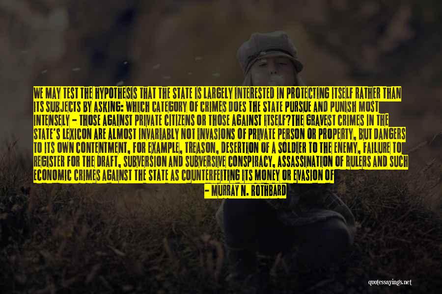 Not The Priority Quotes By Murray N. Rothbard Not The Priority Quotes By Murray N. Rothbard