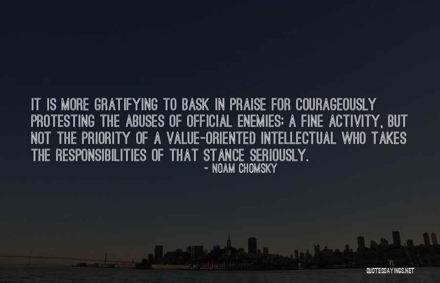 Not The Priority Quotes By Noam Chomsky Not The Priority Quotes By Noam Chomsky