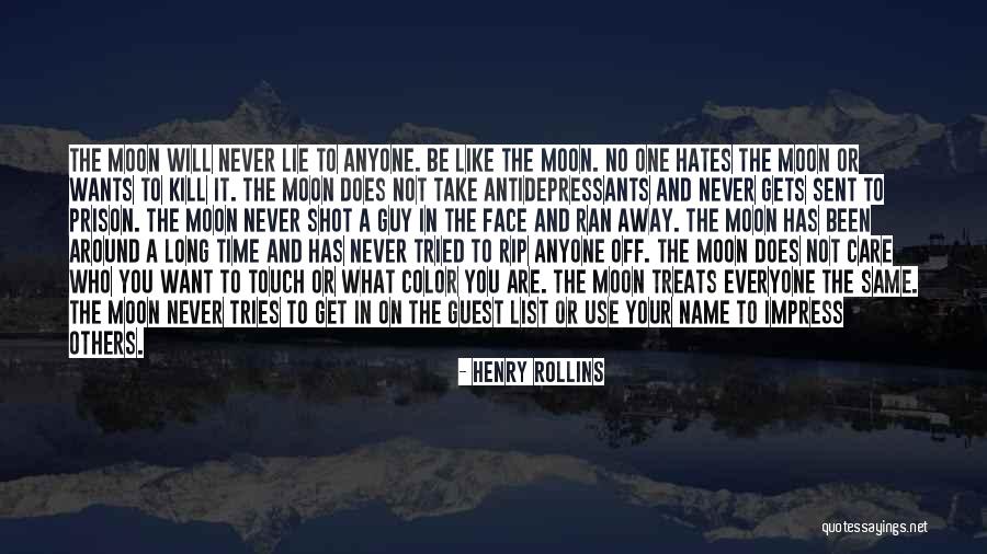 Not The Same Guy Quotes By Henry Rollins