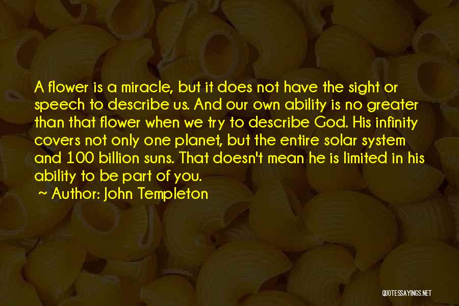 Not To Be Mean Quotes By John Templeton