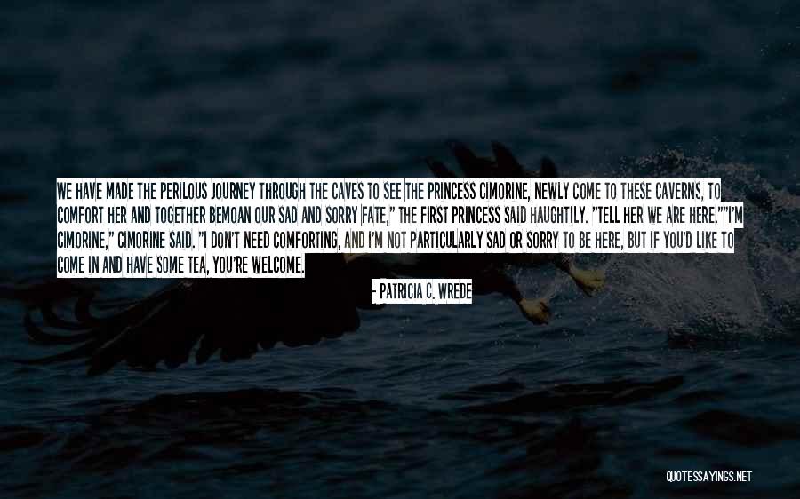 Not To Be Sad Quotes By Patricia C. Wrede Not To Be Sad Quotes By Patricia C. Wrede