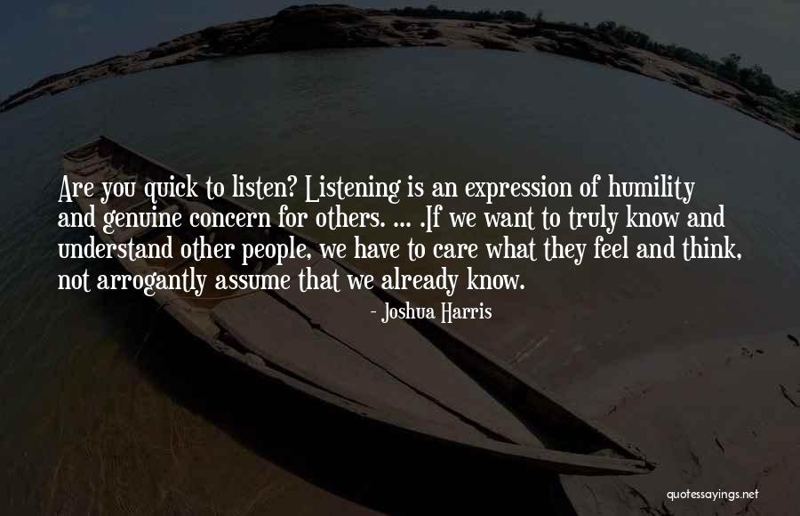 Not To Care What Others Think Quotes By Joshua Harris Not To Care What Others Think Quotes By Joshua Harris