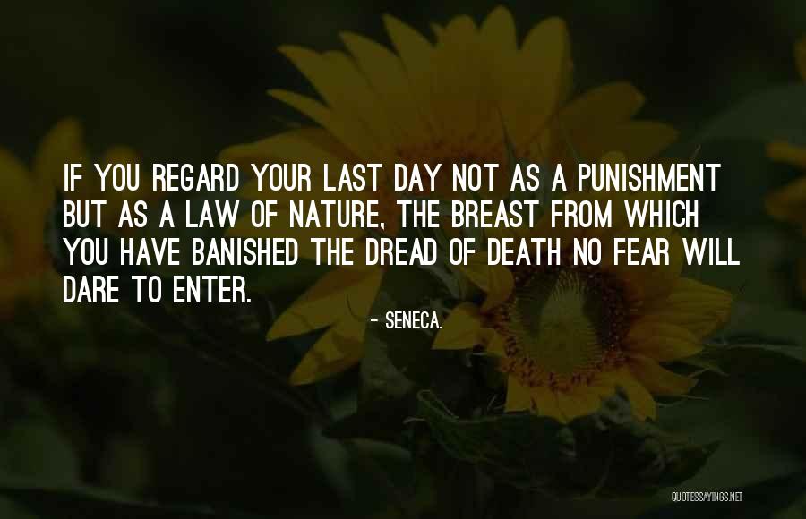 Not To Fear Death Quotes By Seneca.