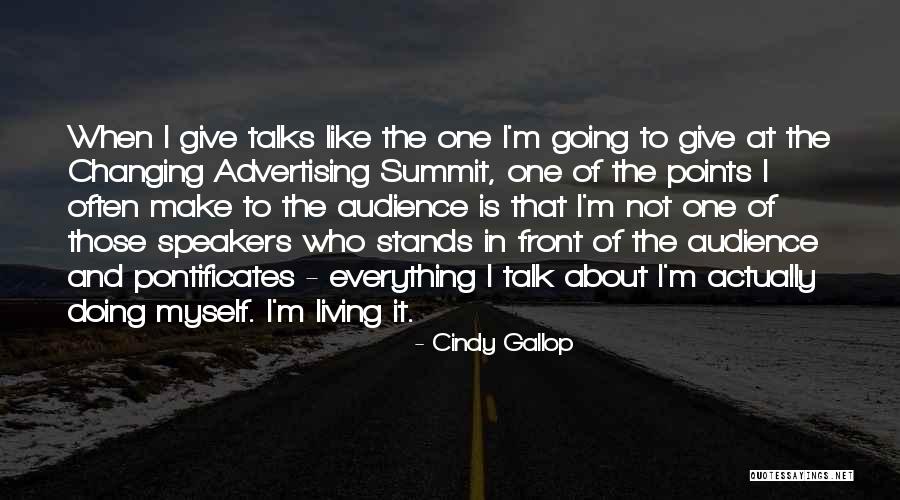 Not To Talk About Quotes By Cindy Gallop Not To Talk About Quotes By Cindy Gallop