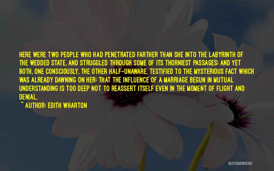 Not Too Deep Quotes By Edith Wharton