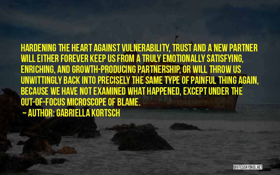 Not Trust Again Quotes By Gabriella Kortsch