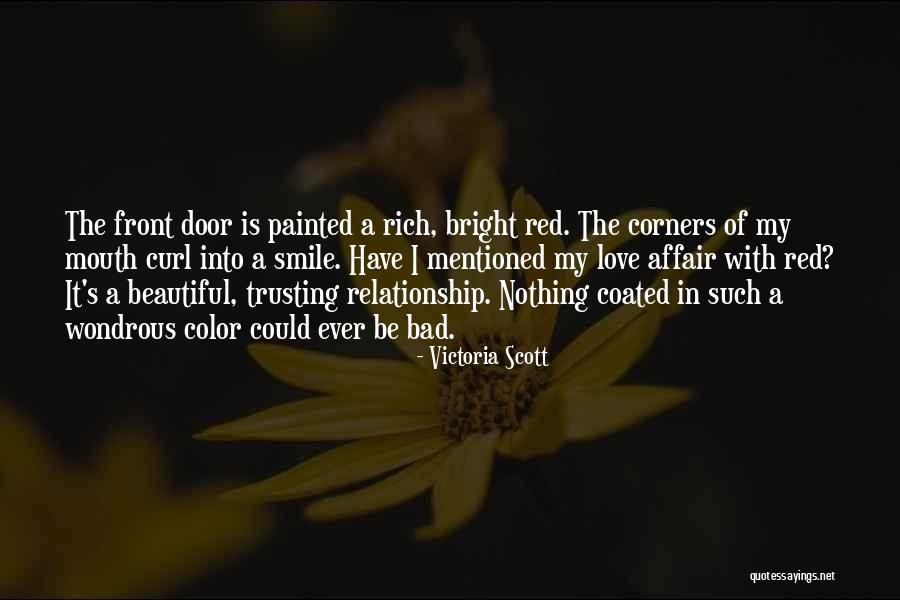 Not Trusting In A Relationship Quotes By Victoria Scott Not Trusting In A Relationship Quotes By Victoria Scott