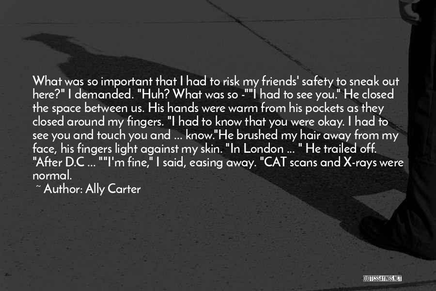 Not Trusting Someone Again Quotes By Ally Carter
