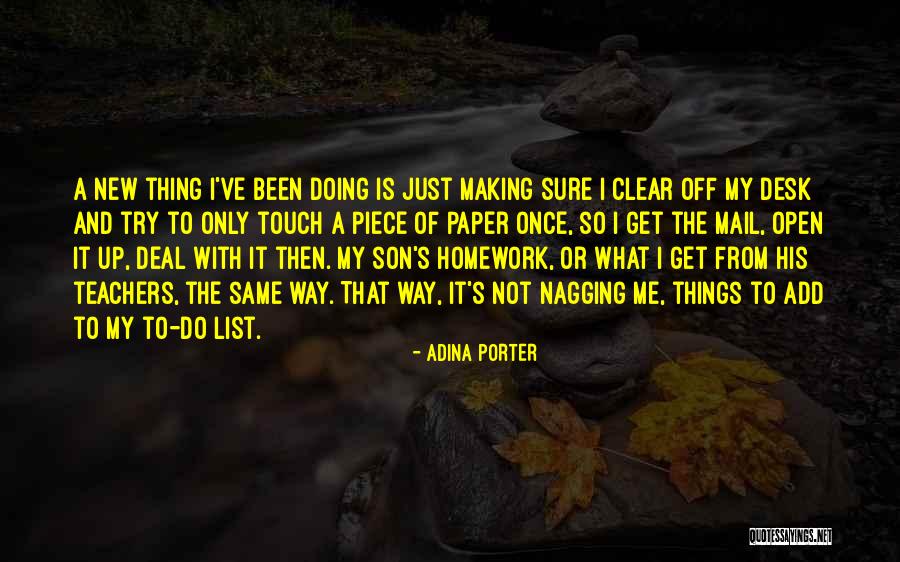 Not Trying New Things Quotes By Adina Porter Not Trying New Things Quotes By Adina Porter