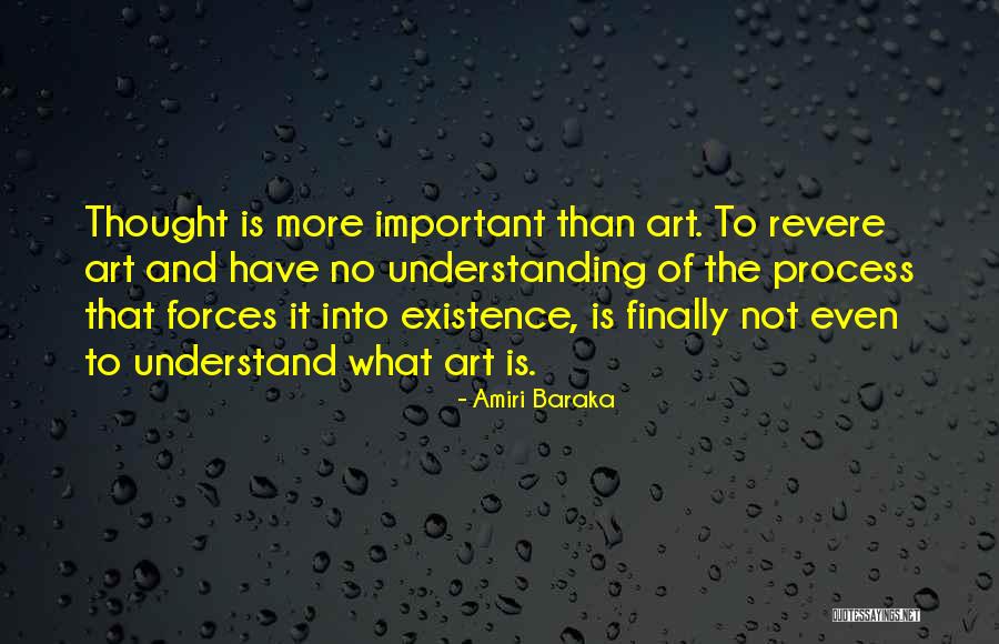 Not Understanding Art Quotes By Amiri Baraka