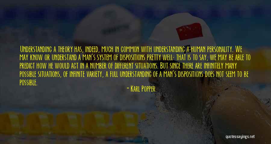 Not Understanding Situations Quotes By Karl Popper