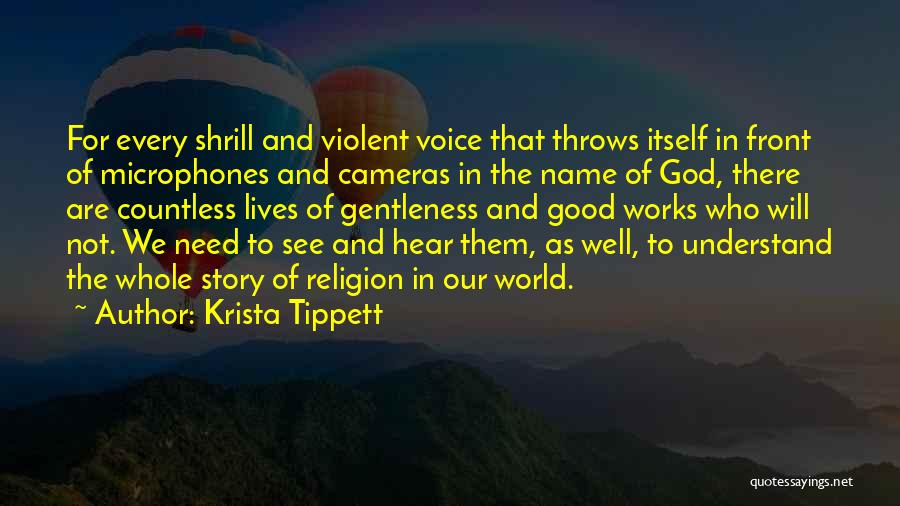 Not Understanding The World Quotes By Krista Tippett
