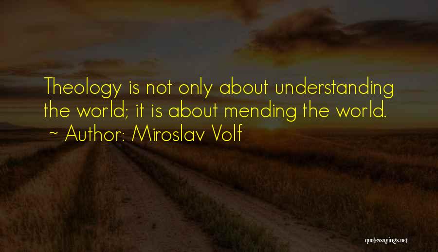 Not Understanding The World Quotes By Miroslav Volf